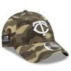 Men's Minnesota Twins New Era Camo 2021 Armed Forces Day 9FORTY Adjustable Hat -BigLeagueCaps Store mens new era camo minnesota twins 2021 armed forces day 9forty adjustable hat pi3815000 altimages ff 3815499 210c200a27c83e072b33alt1 full
