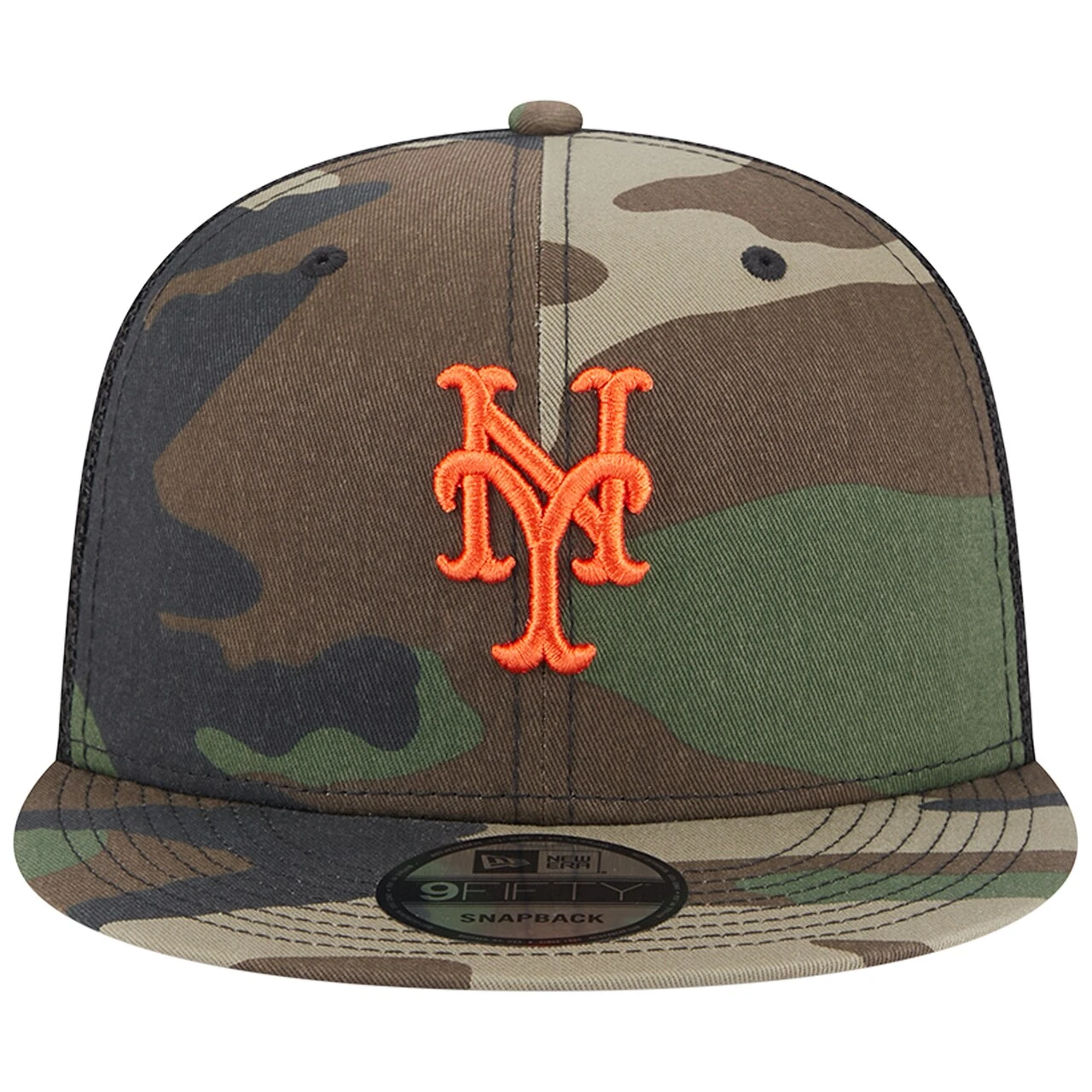 Men's New York Mets New Era Camo Trucker 9FIFTY Snapback Hat 4 Men's New York Mets New Era Camo Trucker 9FIFTY Snapback Hat - Image 2