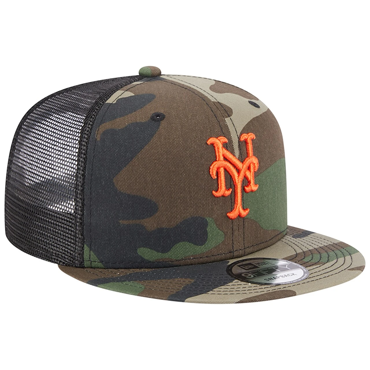Men's New York Mets New Era Camo Trucker 9FIFTY Snapback Hat 5 Men's New York Mets New Era Camo Trucker 9FIFTY Snapback Hat - Image 3