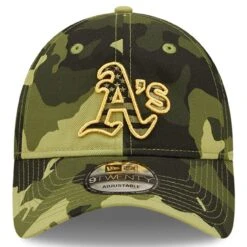 Men's Oakland Athletics New Era Camo 2022 Armed Forces Day 9TWENTY Adjustable Hat -BigLeagueCaps Store mens new era camo oakland athletics 2022 armed forces day 9twenty adjustable hat pi4463000 altimages ff 4463124 28fc6a804d2edb3c6e95alt2 full
