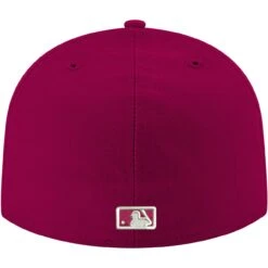 Men's Minnesota Twins New Era Cardinal White Logo 59FIFTY Fitted Hat -BigLeagueCaps Store mens new era cardinal minnesota twins white logo 59fifty fitted hat pi4692000 altimages ff 4692872 edd82cc638ae476f9047alt4 full