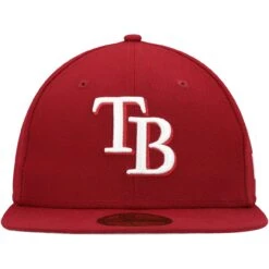 Men's Tampa Bay Rays New Era Cardinal White Logo 59FIFTY Fitted Hat -BigLeagueCaps Store mens new era cardinal tampa bay rays white logo 59fifty fitted hat ss5 p 4692869pv 2u 11bg91pft98ludhf2y0nv irnvzm3uqo96uthqvqra