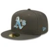 Men's Oakland Athletics New Era Graphite 2022 Father's Day On-Field 59FIFTY Fitted Hat 2 Men's Oakland Athletics New Era Graphite 2022 Father's Day On-Field 59FIFTY Fitted Hat -BigLeagueCaps Store mens new era graphite oakland athletics 2022 fathers day on field 59fifty fitted hat pi4462000 altimages ff 4462850 1070a84da154c8de1189alt1 full