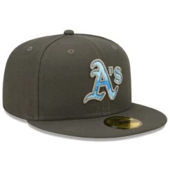 Men's Oakland Athletics New Era Graphite 2022 Father's Day On-Field 59FIFTY Fitted Hat 8 Men's Oakland Athletics New Era Graphite 2022 Father's Day On-Field 59FIFTY Fitted Hat -BigLeagueCaps Store mens new era graphite oakland athletics 2022 fathers day on field 59fifty fitted hat pi4462000 altimages ff 4462850 1070a84da154c8de1189alt3 full