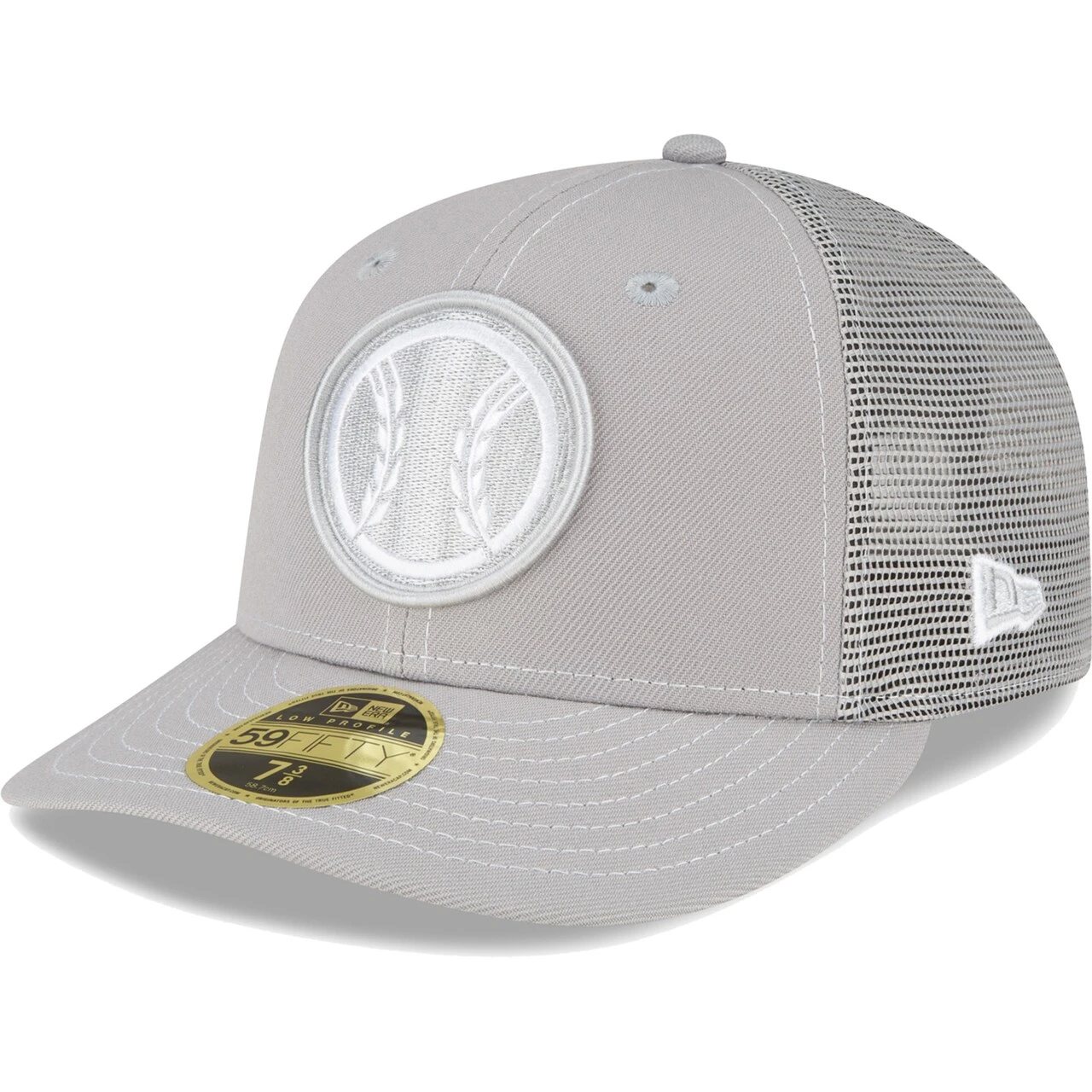 Men's Milwaukee Brewers New Era Gray 2023 On-Field Batting Practice Low Profile 59FIFTY Fitted Hat 3 Men's Milwaukee Brewers New Era Gray 2023 On-Field Batting Practice Low Profile 59FIFTY Fitted Hat