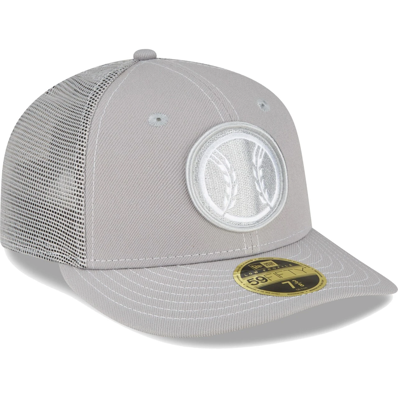 Men's Milwaukee Brewers New Era Gray 2023 On-Field Batting Practice Low Profile 59FIFTY Fitted Hat 5 Men's Milwaukee Brewers New Era Gray 2023 On-Field Batting Practice Low Profile 59FIFTY Fitted Hat - Image 3