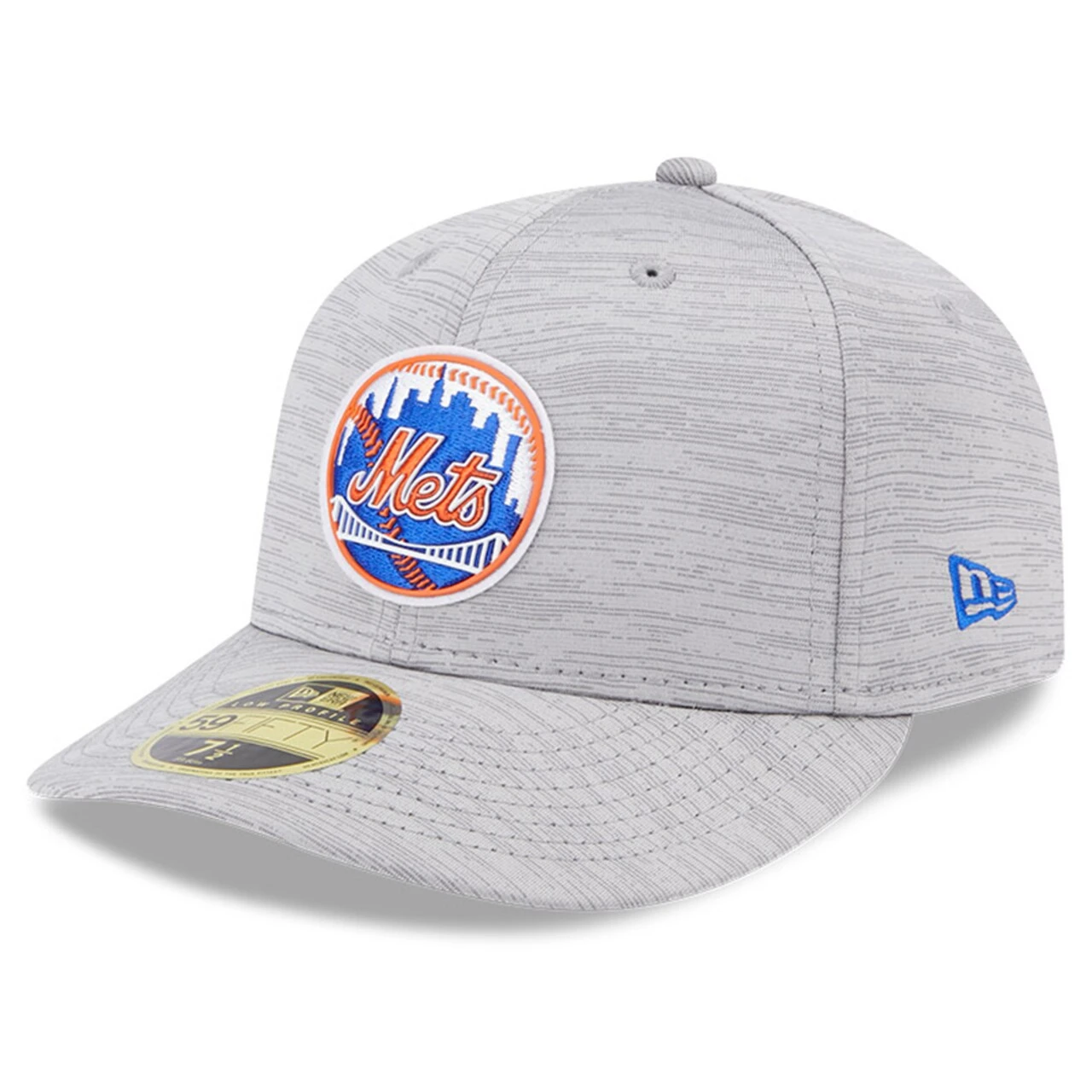 Men's New York Mets New Era Gray 2023 Clubhouse Low Profile 59FIFTY Fitted Hat 3 Men's New York Mets New Era Gray 2023 Clubhouse Low Profile 59FIFTY Fitted Hat