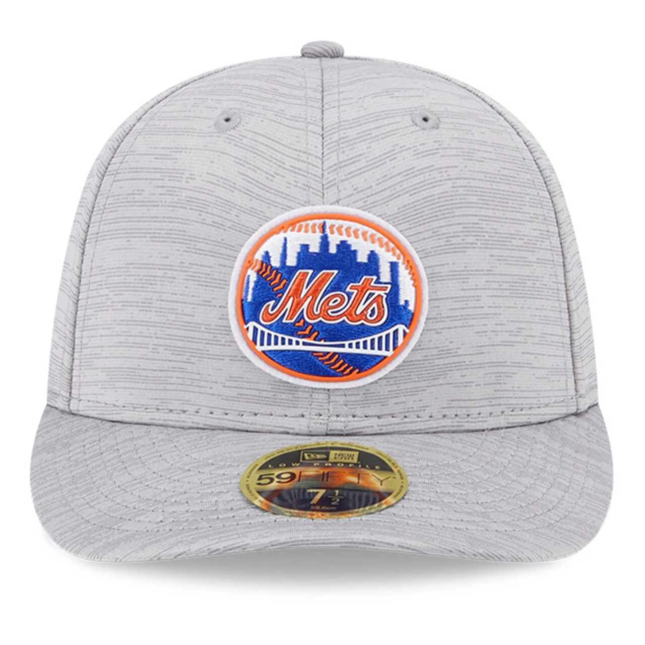 Men's New York Mets New Era Gray 2023 Clubhouse Low Profile 59FIFTY Fitted Hat 4 Men's New York Mets New Era Gray 2023 Clubhouse Low Profile 59FIFTY Fitted Hat - Image 2