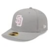 Men's San Diego Padres New Era Gray 2022 Mother's Day On-Field Low Profile 59FIFTY Fitted Hat -BigLeagueCaps Store mens new era gray san diego padres 2022 mothers day on field low profile 59fifty fitted hat pi4459000 altimages ff 4459319 4a94b263f91b6b301b61alt1 full