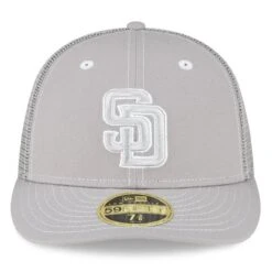 Men's San Diego Padres New Era Gray 2023 On-Field Batting Practice Low Profile 59FIFTY Fitted Hat -BigLeagueCaps Store mens new era gray san diego padres 2023 on field batting practice low profile 59fifty fitted hat ss5 p 4992723pv 2u qh7awpgkcm86yraraqg0v gxtftyap20njxsmssuzv