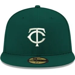 Men's Minnesota Twins New Era Green White Logo 59FIFTY Fitted Hat -BigLeagueCaps Store mens new era green minnesota twins white logo 59fifty fitted hat pi4705000 altimages ff 4705597 03da9a7f58888131bef1alt2 full