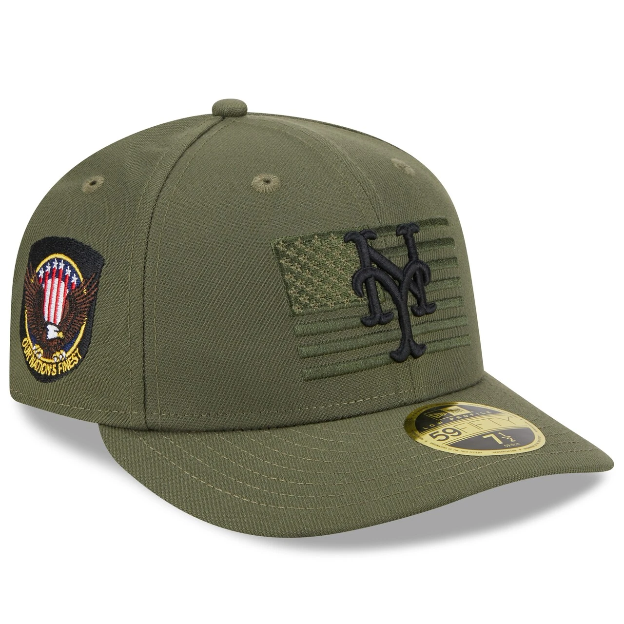 Men's New York Mets New Era Green 2023 Armed Forces Day Low Profile 59FIFTY Fitted Hat 3 Men's New York Mets New Era Green 2023 Armed Forces Day Low Profile 59FIFTY Fitted Hat