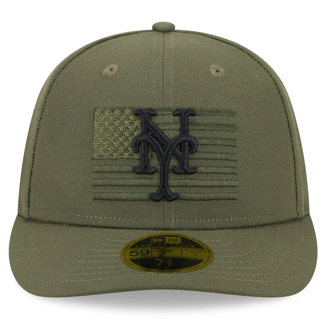 Men's New York Mets New Era Green 2023 Armed Forces Day Low Profile 59FIFTY Fitted Hat 4 Men's New York Mets New Era Green 2023 Armed Forces Day Low Profile 59FIFTY Fitted Hat - Image 2