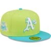 Men's Oakland Athletics New Era Green 1989 World Series Cyber Vice 59FIFTY Fitted Hat -BigLeagueCaps Store mens new era green oakland athletics 1989 world series cyber vice 59fifty fitted hat pi4691000 altimages ff 4691613 979ff87cde47875f2cc9alt1 full
