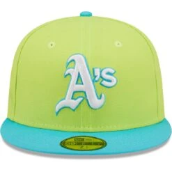 Men's Oakland Athletics New Era Green 1989 World Series Cyber Vice 59FIFTY Fitted Hat -BigLeagueCaps Store mens new era green oakland athletics 1989 world series cyber vice 59fifty fitted hat pi4691000 altimages ff 4691613 979ff87cde47875f2cc9alt2 full