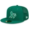 Men's Oakland Athletics New Era Green 2022 St. Patrick's Day 59FIFTY Fitted Hat -BigLeagueCaps Store mens new era green oakland athletics 2022 st patricks day 59fifty fitted hat pi4418000 altimages ff 4418197 7669bf13a44025cee349alt1 full