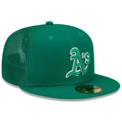 Men's Oakland Athletics New Era Green 2022 St. Patrick's Day 59FIFTY Fitted Hat -BigLeagueCaps Store mens new era green oakland athletics 2022 st patricks day 59fifty fitted hat pi4418000 altimages ff 4418197 7669bf13a44025cee349alt3 full