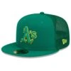 Men's Oakland Athletics New Era Green 2023 Batting Practice 59FIFTY Fitted Hat -BigLeagueCaps Store mens new era green oakland athletics 2023 batting practice 59fifty fitted hat pi4418000 altimages ff 4418473 8c47c3d7e5d54ec9f92aalt1 full