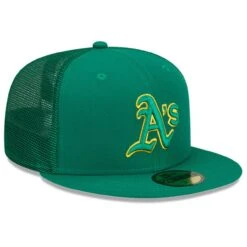 Men's Oakland Athletics New Era Green 2023 Batting Practice 59FIFTY Fitted Hat -BigLeagueCaps Store mens new era green oakland athletics 2023 batting practice 59fifty fitted hat pi4418000 altimages ff 4418473 8c47c3d7e5d54ec9f92aalt3 full