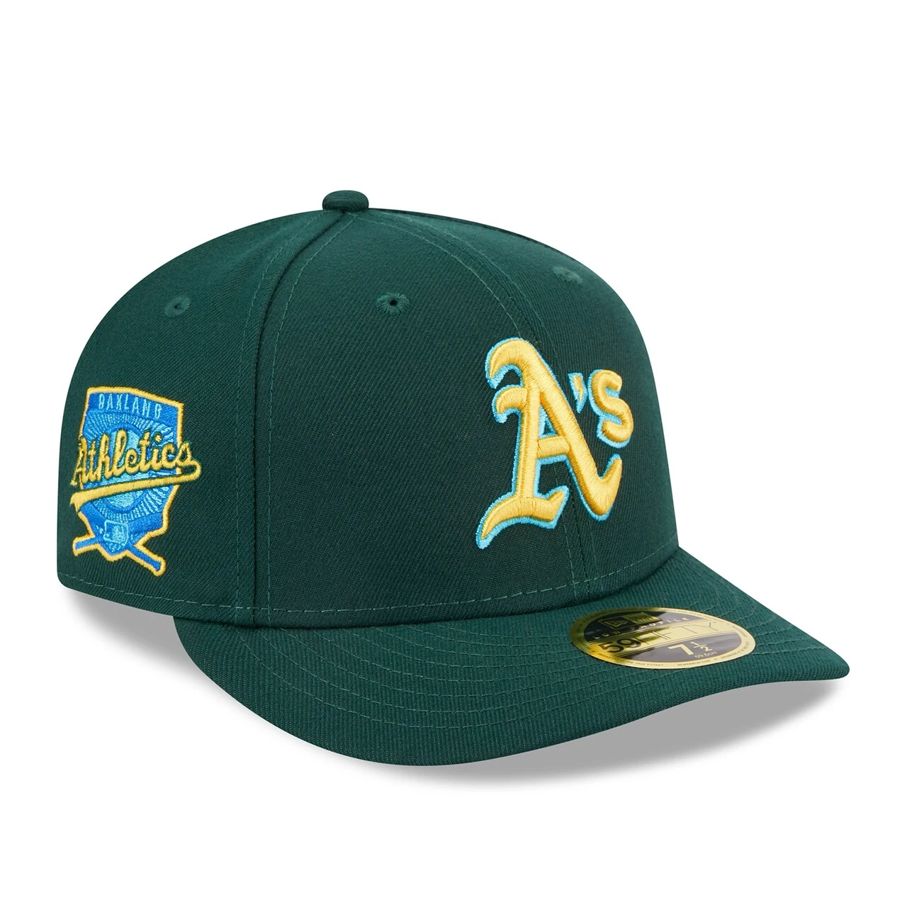 Men's Oakland Athletics New Era Green 2023 MLB Father's Day Low Profile 59FIFTY Fitted Hat 3 Men's Oakland Athletics New Era Green 2023 MLB Father's Day Low Profile 59FIFTY Fitted Hat