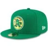 Men's Oakland Athletics New Era Green Cooperstown Collection Logo 59FIFTY Fitted Hat -BigLeagueCaps Store mens new era green oakland athletics cooperstown collection logo 59fifty fitted hat pi4277000 altimages ff 4277064 2e2e139fd3a359dcf766alt1 full