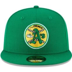 Men's Oakland Athletics New Era Green Cooperstown Collection Wool 59FIFTY Fitted Hat 7 Men's Oakland Athletics New Era Green Cooperstown Collection Wool 59FIFTY Fitted Hat -BigLeagueCaps Store mens new era green oakland athletics cooperstown collection wool 59fifty fitted hat pi2976000 altimages ff 2976498alt2 full