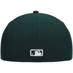 Men's Oakland Athletics New Era Green White Logo 59FIFTY Fitted Hat 9 Men's Oakland Athletics New Era Green White Logo 59FIFTY Fitted Hat -BigLeagueCaps Store mens new era green oakland athletics white logo 59fifty fitted hat pi4705000 altimages ff 4705583 c3233d10d4917286b1d9alt4 full