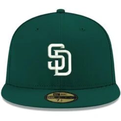 Men's San Diego Padres New Era Green White Logo 59FIFTY Fitted Hat 7 Men's San Diego Padres New Era Green White Logo 59FIFTY Fitted Hat -BigLeagueCaps Store mens new era green san diego padres white logo 59fifty fitted hat pi4208000 altimages ff 4208710 aff543f5e935329f5816alt2 full