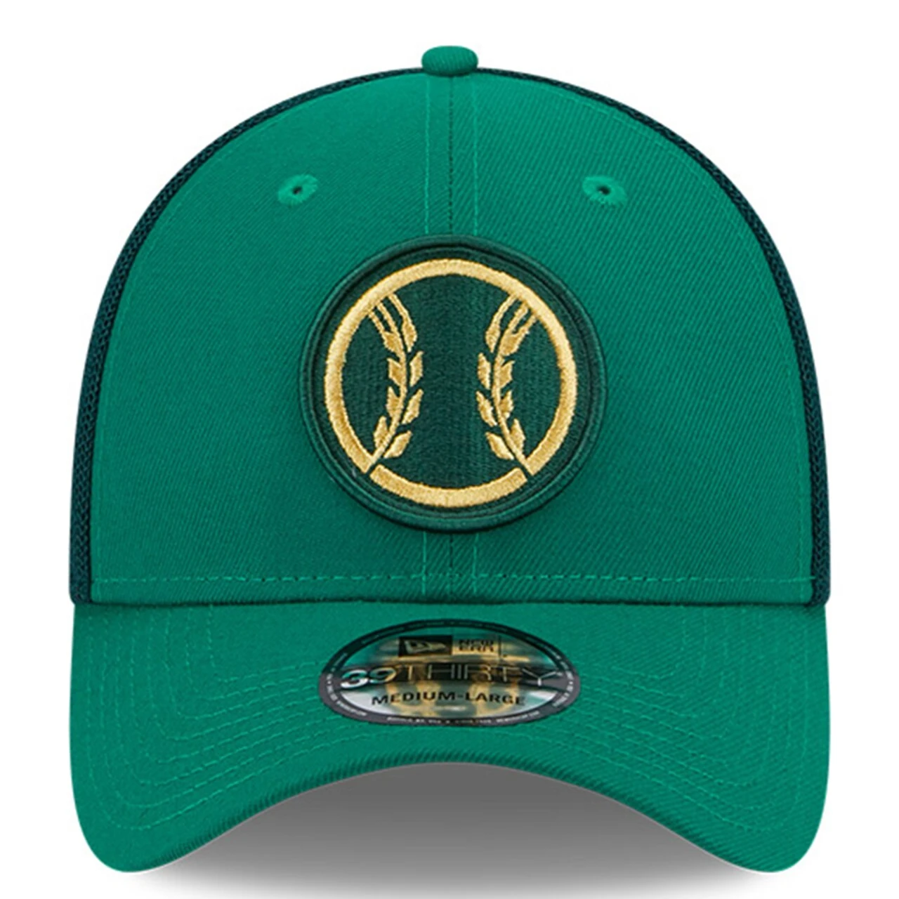Men's Milwaukee Brewers New Era Kelly Green 2023 St. Patrick's Day 39THIRTY Flex Hat 4 Men's Milwaukee Brewers New Era Kelly Green 2023 St. Patrick's Day 39THIRTY Flex Hat - Image 2
