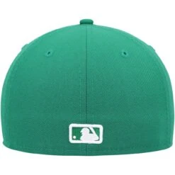 Men's Milwaukee Brewers New Era Kelly Green White Logo 59FIFTY Fitted Hat -BigLeagueCaps Store mens new era kelly green milwaukee brewers white logo 59fifty fitted hat pi4708000 altimages ff 4708051 966cf2ad500ed8234e9balt4 full
