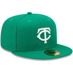 Men's Minnesota Twins New Era Kelly Green White Logo 59FIFTY Fitted Hat 8 Men's Minnesota Twins New Era Kelly Green White Logo 59FIFTY Fitted Hat -BigLeagueCaps Store mens new era kelly green minnesota twins white logo 59fifty fitted hat pi4708000 altimages ff 4708068 b9da70342d73ac453c66alt3 full