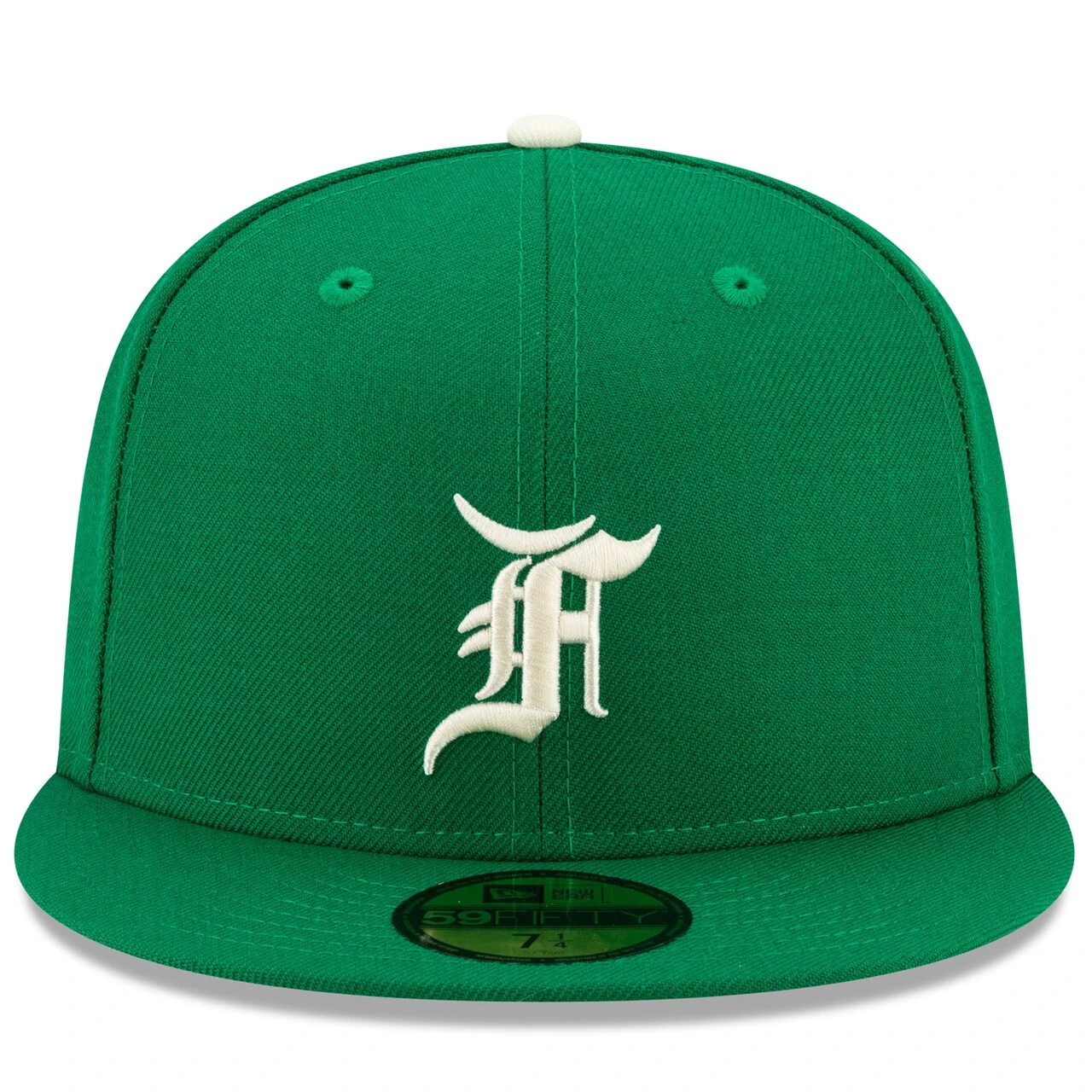 Men's MLB New Era Kelly Green Fear Of God Essentials 59FIFTY Fitted Hat 4 Men's MLB New Era Kelly Green Fear Of God Essentials 59FIFTY Fitted Hat - Image 2