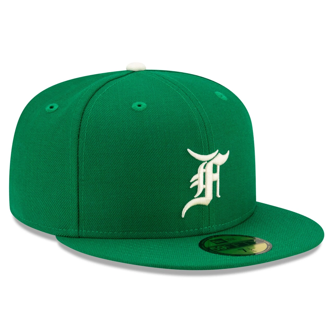 Men's MLB New Era Kelly Green Fear Of God Essentials 59FIFTY Fitted Hat 5 Men's MLB New Era Kelly Green Fear Of God Essentials 59FIFTY Fitted Hat - Image 3