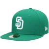 Men's San Diego Padres New Era Kelly Green White Logo 59FIFTY Fitted Hat 1 Men's San Diego Padres New Era Kelly Green White Logo 59FIFTY Fitted Hat -BigLeagueCaps Store mens new era kelly green san diego padres white logo 59fifty fitted hat pi4708000 altimages ff 4708060 ef3c5a77846437aaadbealt1 full