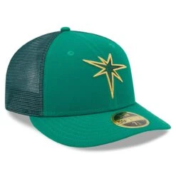 Men's Tampa Bay Rays New Era Kelly Green 2023 St. Patrick's Day Low Profile 59FIFTY Fitted Hat -BigLeagueCaps Store mens new era kelly green tampa bay rays 2023 st patricks day low profile 59fifty fitted hat ss5 p 4987017pv 3u oj0jovionppyqnhacwpxv d52pfvfol7ukfgoujb96