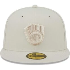 Men's Milwaukee Brewers New Era Khaki Tonal 59FIFTY Fitted Hat -BigLeagueCaps Store mens new era khaki milwaukee brewers tonal 59fifty fitted hat ss5 p 200015915pv 2u 0tv7ikrmauijllkspr5fv 6rxb2rtwjvke7lfnn6jk