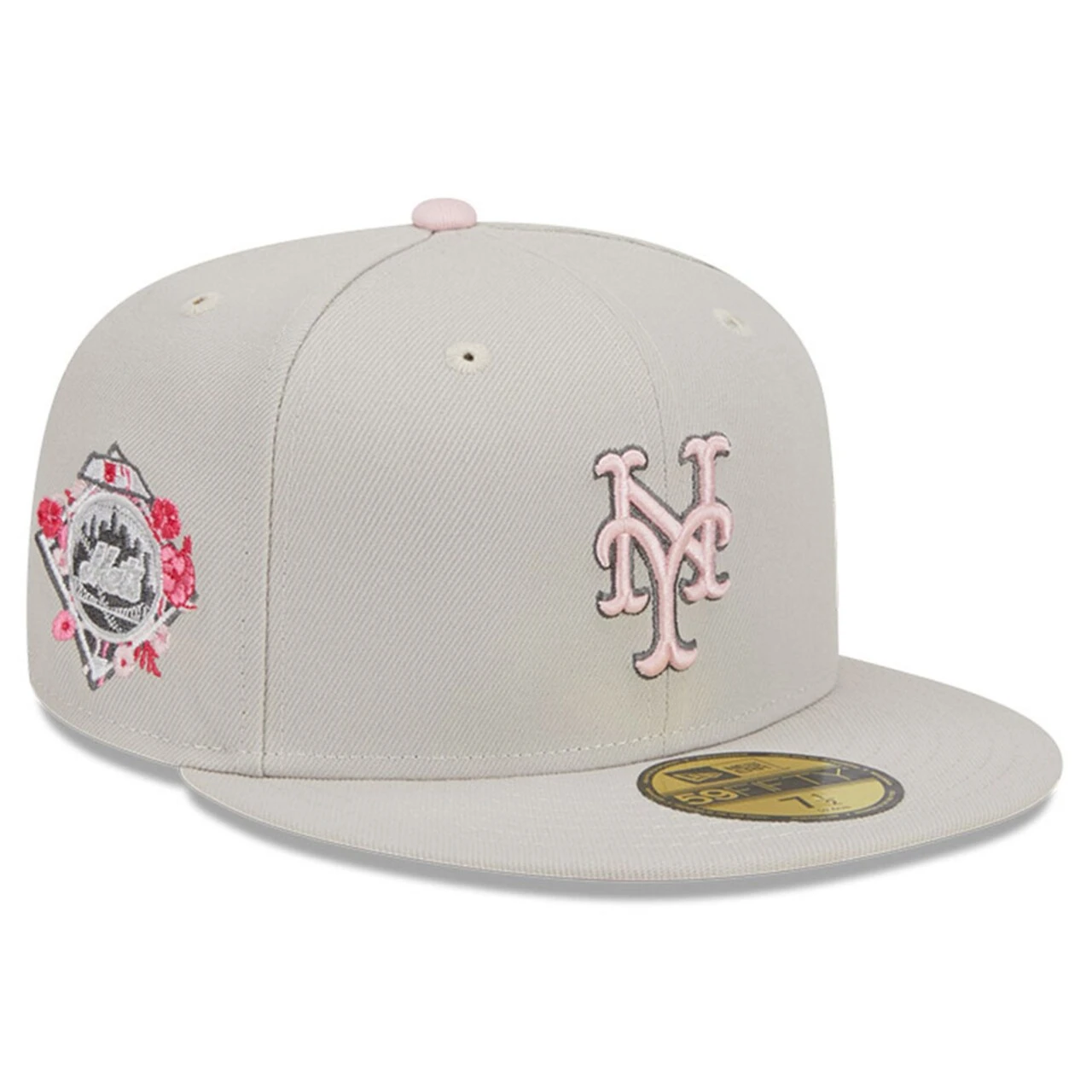 Men's New York Mets New Era Khaki 2023 Mother's Day On-Field 59FIFTY Fitted Hat 3 Men's New York Mets New Era Khaki 2023 Mother's Day On-Field 59FIFTY Fitted Hat