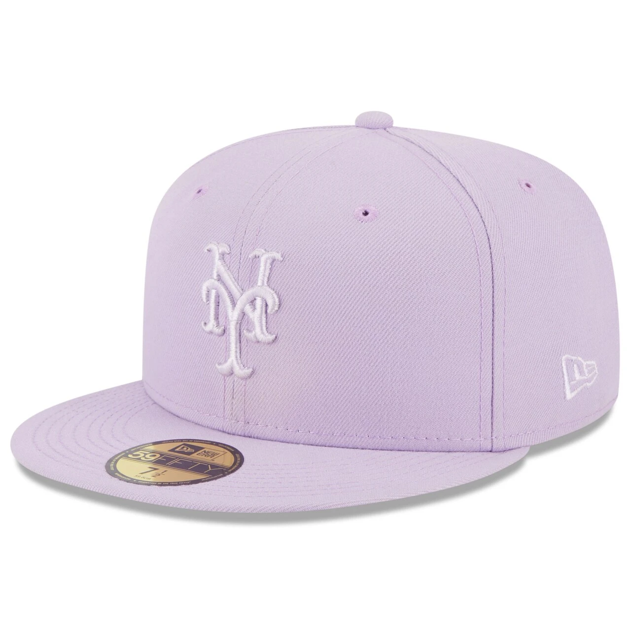 Men's New York Mets New Era Lavender 2023 Spring Color Basic 59FIFTY Fitted Hat 3 Men's New York Mets New Era Lavender 2023 Spring Color Basic 59FIFTY Fitted Hat