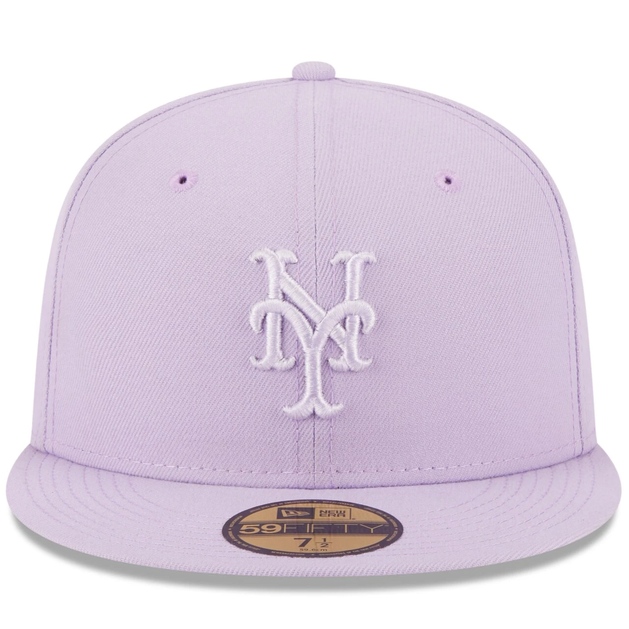 Men's New York Mets New Era Lavender 2023 Spring Color Basic 59FIFTY Fitted Hat 4 Men's New York Mets New Era Lavender 2023 Spring Color Basic 59FIFTY Fitted Hat - Image 2