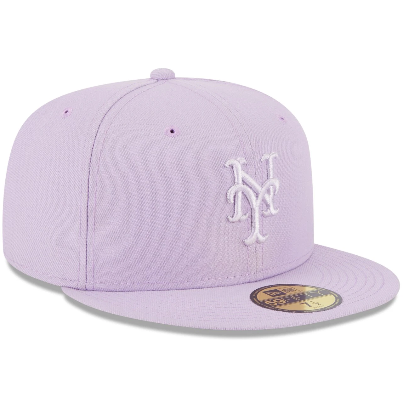 Men's New York Mets New Era Lavender 2023 Spring Color Basic 59FIFTY Fitted Hat 5 Men's New York Mets New Era Lavender 2023 Spring Color Basic 59FIFTY Fitted Hat - Image 3