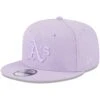 Men's Oakland Athletics New Era Lavender Spring Color Basic 9FIFTY Snapback Hat -BigLeagueCaps Store mens new era lavender oakland athletics spring color basic 9fifty snapback hat ss5 p 5000334pv 1u xurpnslwzspxche7kre7v efvmswkj67jmrku0bmjr