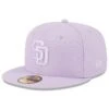 Men's San Diego Padres New Era Lavender 2023 Spring Color Basic 59FIFTY Fitted Hat 2 Men's San Diego Padres New Era Lavender 2023 Spring Color Basic 59FIFTY Fitted Hat -BigLeagueCaps Store mens new era lavender san diego padres 2023 spring color basic 59fifty fitted hat ss5 p 4998434pv 1u vke8pigbp52owfdjqhgnv zqjznwicahzbfk79hfym