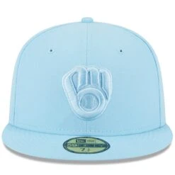 Men's Milwaukee Brewers New Era Light Blue 2023 Spring Color Basic 59FIFTY Fitted Hat -BigLeagueCaps Store mens new era light blue milwaukee brewers 2023 spring color basic 59fifty fitted hat ss5 p 4998416pv 2u 6qqfveyekeh6hbddmn7dv qcdiwekdezvgbjllsvyc
