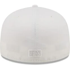 Men's Minnesota Twins New Era White On White 59FIFTY Fitted Hat 9 Men's Minnesota Twins New Era White On White 59FIFTY Fitted Hat -BigLeagueCaps Store mens new era minnesota twins white on white 59fifty fitted hat pi4731000 altimages ff 4731060 2746c8e0e0c3e1fd3e90alt4 full