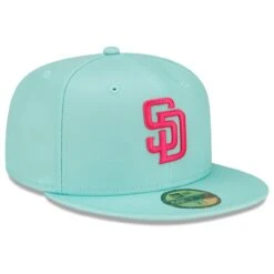 Men's San Diego Padres New Era Mint 2022 City Connect 59FIFTY Fitted Hat -BigLeagueCaps Store mens new era mint san diego padres 2022 city connect 59fifty fitted hat pi4464000 altimages ff 4464365 ac472b80ccac91e3b304alt3 full