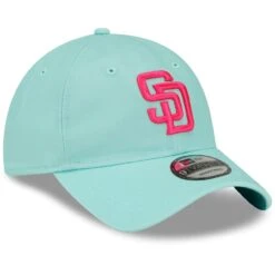 Men's San Diego Padres New Era Mint 2022 City Connect 9TWENTY Adjustable Hat -BigLeagueCaps Store mens new era mint san diego padres 2022 city connect 9twenty adjustable hat pi4464000 altimages ff 4464396 90c55264beeab8f281c3alt3 full