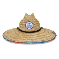 Men's New York Mets New Era Natural 2023 Spring Training Floral Straw Hat