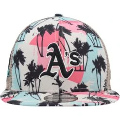 Men's Oakland Athletics New Era Natural Retro Beachin' Trucker 9FIFTY Snapback Hat -BigLeagueCaps Store mens new era natural oakland athletics retro beachin trucker 9fifty snapback hat ss5 p 200003655pv 2u lbuovbfnt4ygrlco2e5jv veco6gimjwhoi8cxnzgs