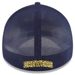 Men's Milwaukee Brewers New Era Navy 2023 Batting Practice 39THIRTY Flex Hat -BigLeagueCaps Store mens new era navy milwaukee brewers 2023 batting practice 39thirty flex hat pi4418000 altimages ff 4418442 5e9eb7001630dfcfccd6alt4 full