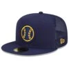 Men's Milwaukee Brewers New Era Navy 2023 Batting Practice 59FIFTY Fitted Hat -BigLeagueCaps Store mens new era navy milwaukee brewers 2023 batting practice 59fifty fitted hat pi4418000 altimages ff 4418461 557c6eb44e2d33387310alt1 full
